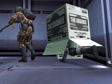 metal gear solid 2 box transport|metal gear solid box hiding.